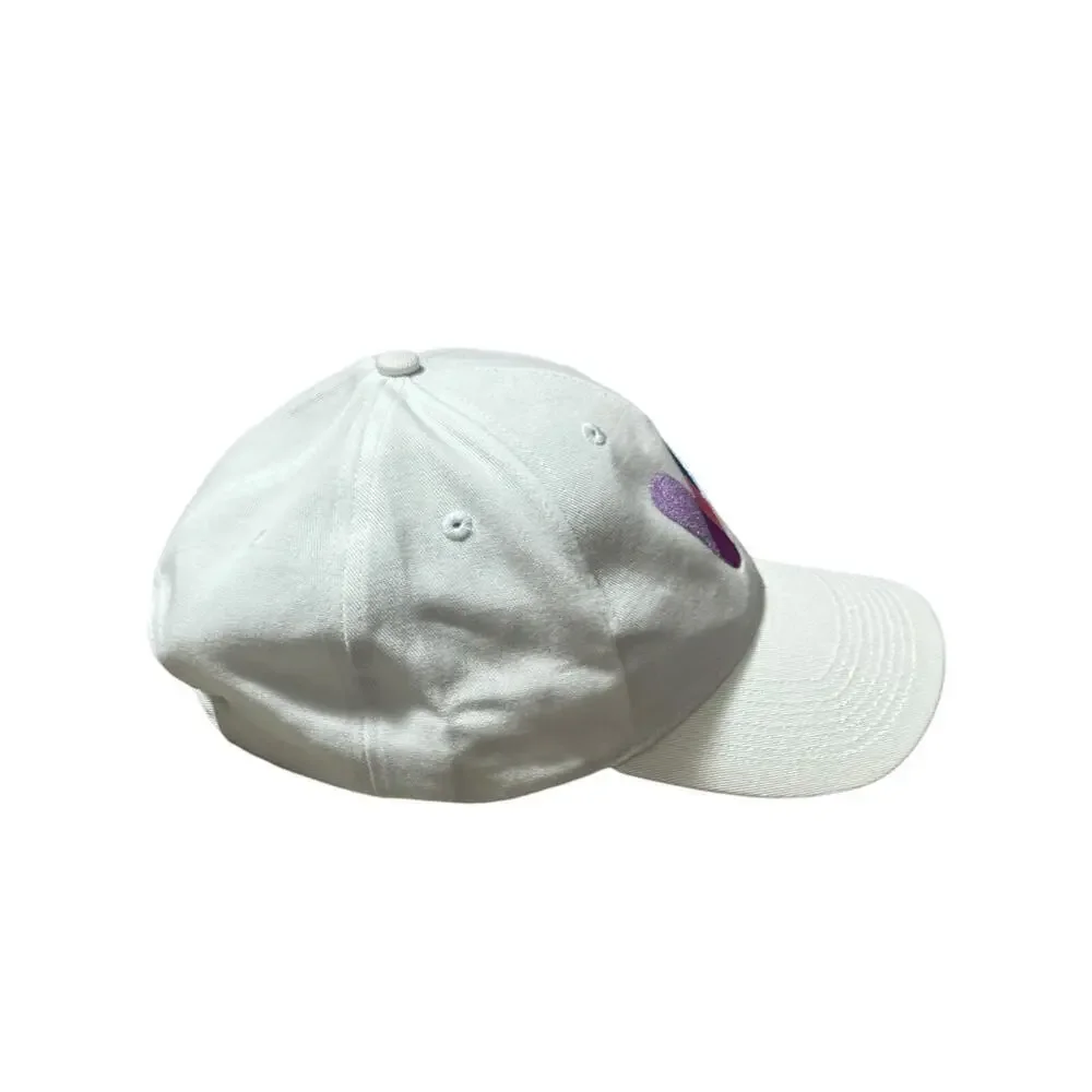 Baseball Hat Logo Letter W Off White Adjustable Pink Blue Purple Golf Sun